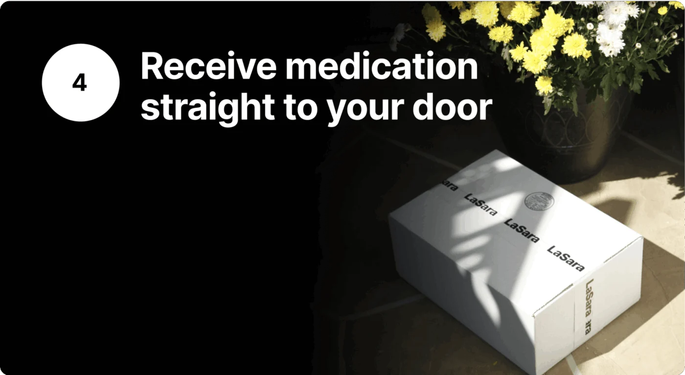 Receive medication straight to your door