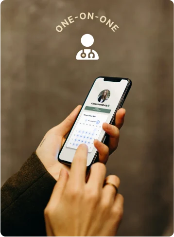 Women using mobile