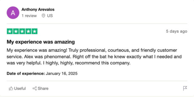 Anthony Review
