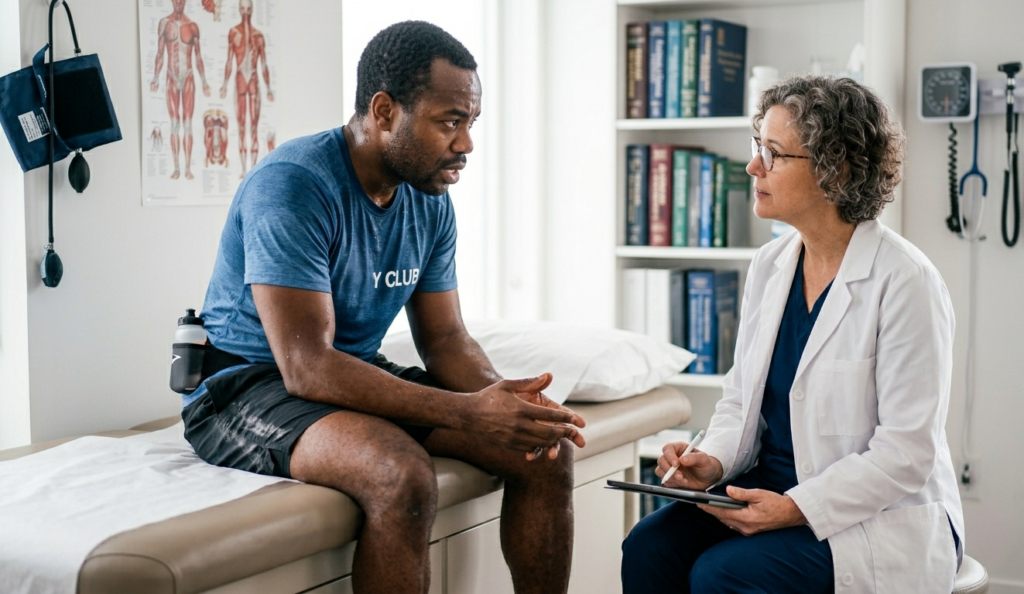 How do you medically distinguish between aging and a hormone deficiency?